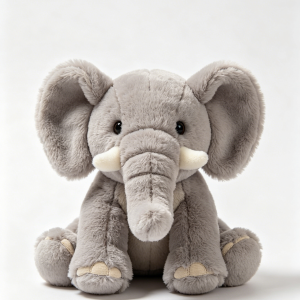 Cute Elephant Plush Dog Toy Squeaky Durable Pet Molar Supplies