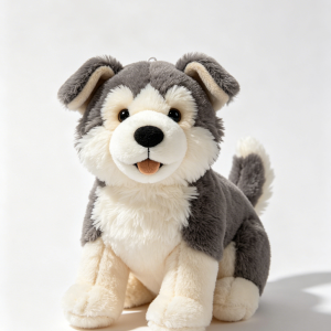 Plush Sheep Dog Toy Squeaky Bite Resistant Interactive Pet Toy